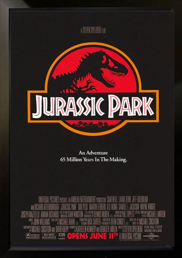 Jurassic Park Movie Poster : furniture