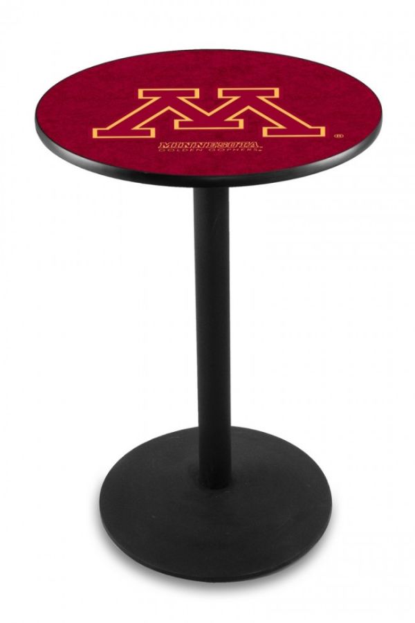 Minnesota Gophers Logo Pub Table : furniture