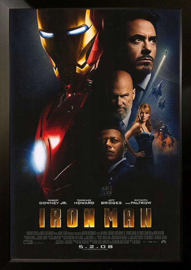 Iron Man Movie Poster : furniture