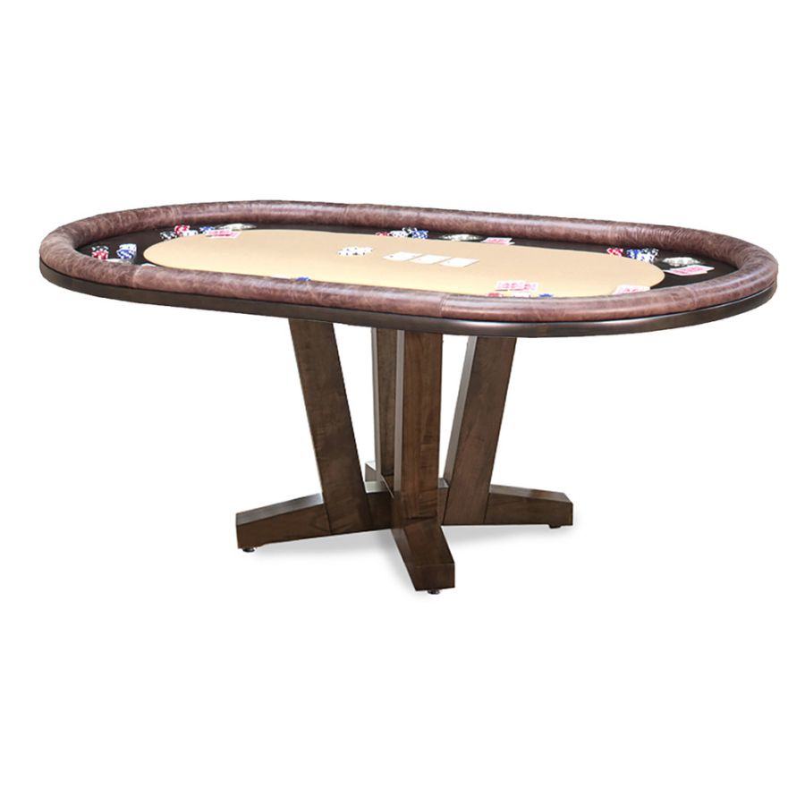 Petaluma Fixed Top Texas Hold'em Table : game-room