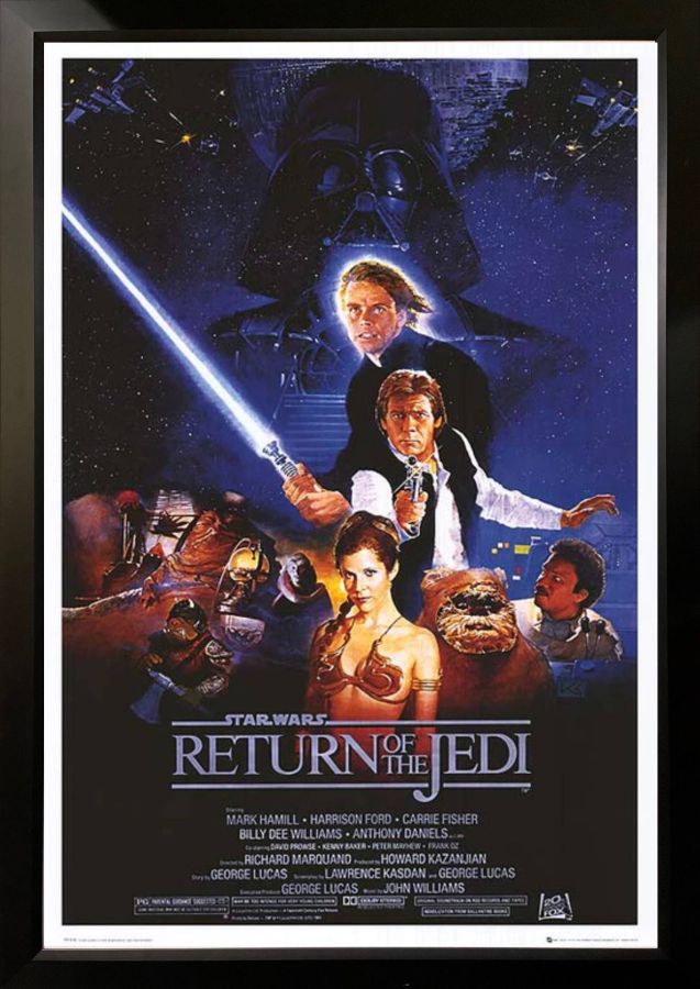 Return of The Jedi Movie Poster : furniture