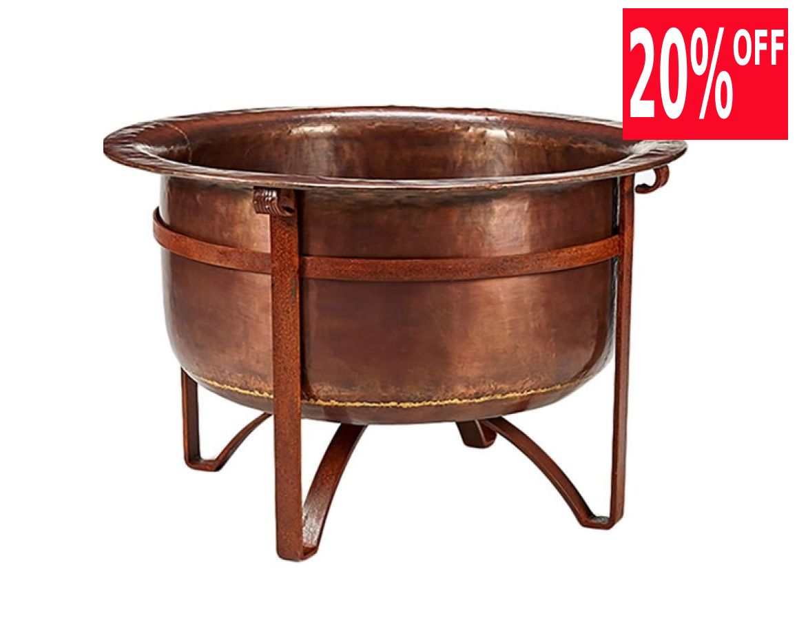 Acadia Rustic Fire Pit 36