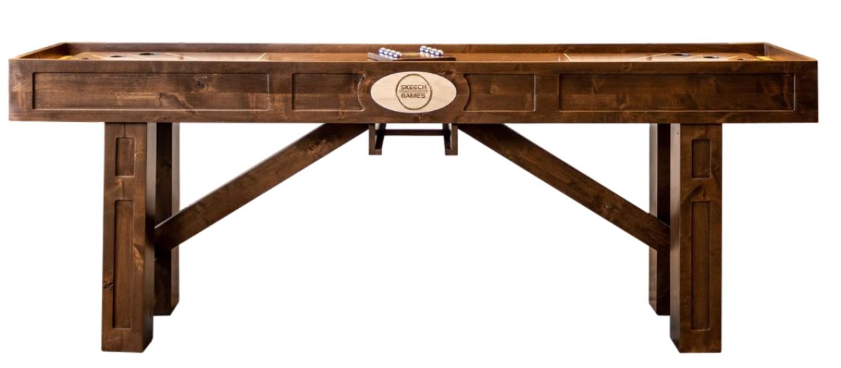 Skeech Table Game - Knotty Alder : game-room