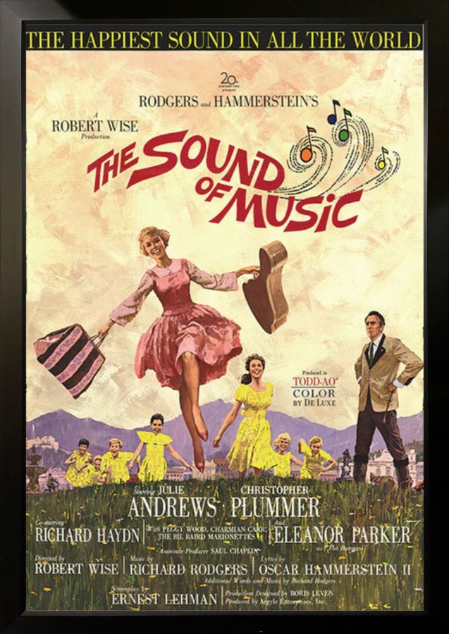 Sound of Music Movie Poster : furniture