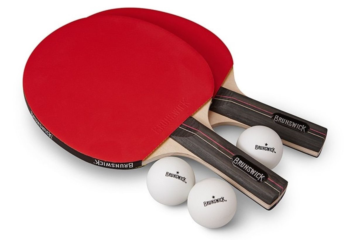 Brunswick 2 Player Table Tennis Paddle Set : game-room