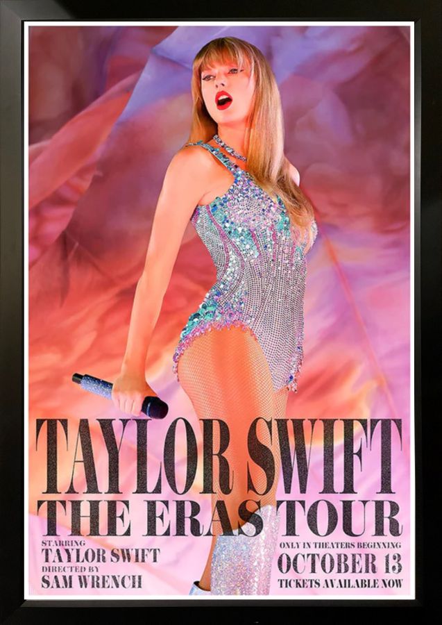 Taylor Swift The Eras Tour Movie Poster : furniture