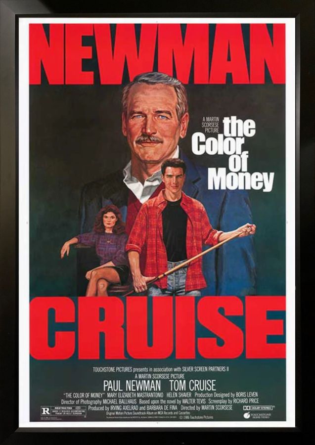 The Color of Money Movie Poster : furniture