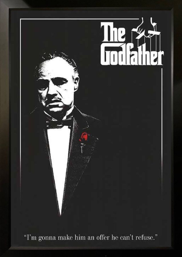 The Godfather Movie Poster : furniture