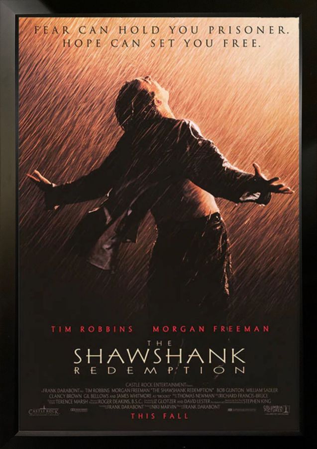 Shawshank Redemption Movie Poster : furniture