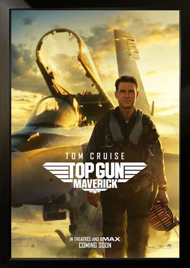 Top Gun Maverick I Movie Poster : furniture