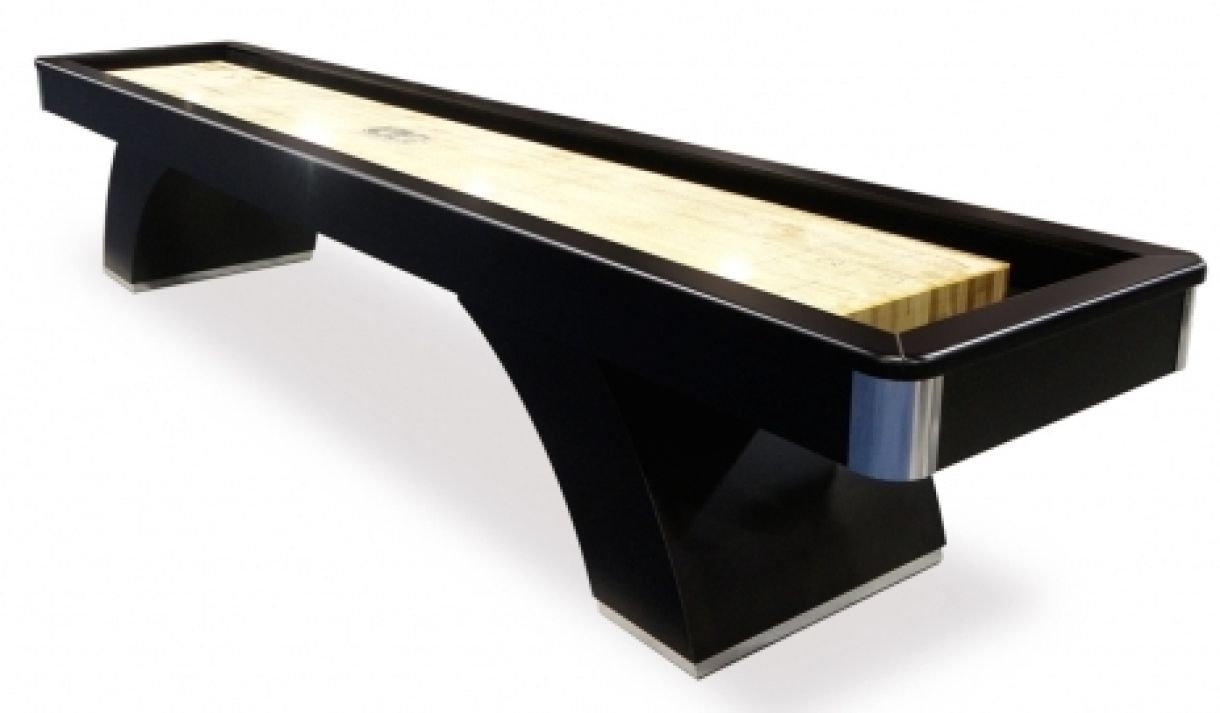 Waterfall Shuffleboard Table : game-room
