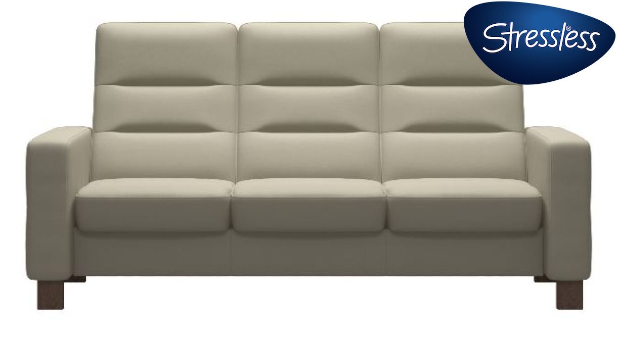Wave High Back 3-Seat Sofa : furniture