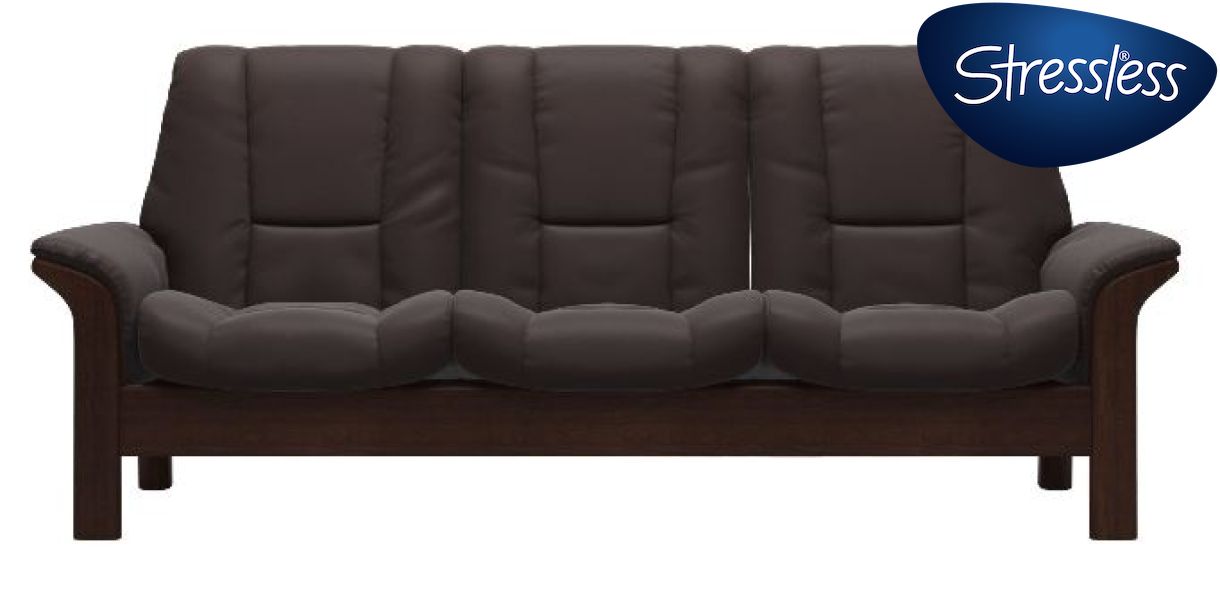 Windsor Low Back 3-Seat Sofa : furniture