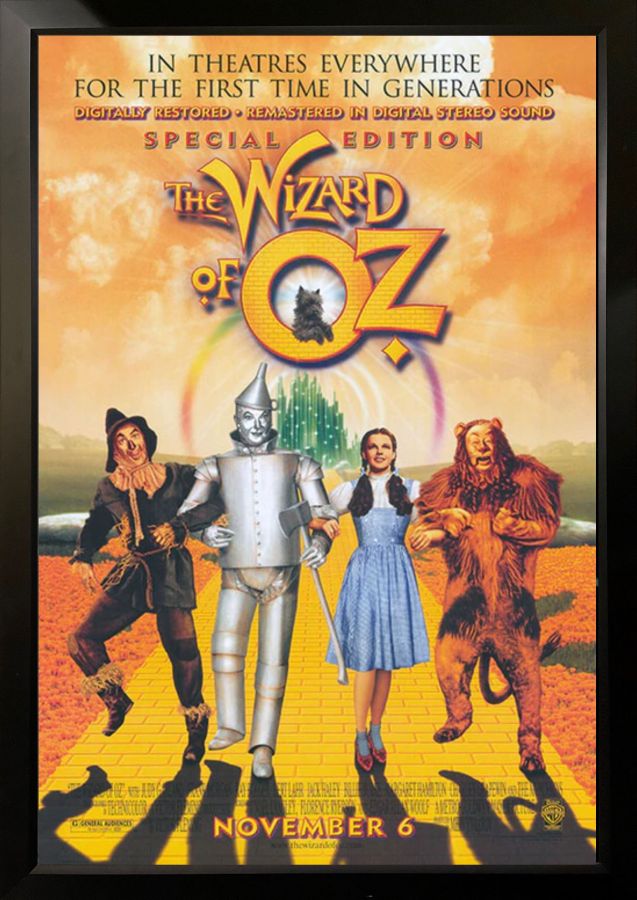 The Wizard of Oz Movie Poster : furniture