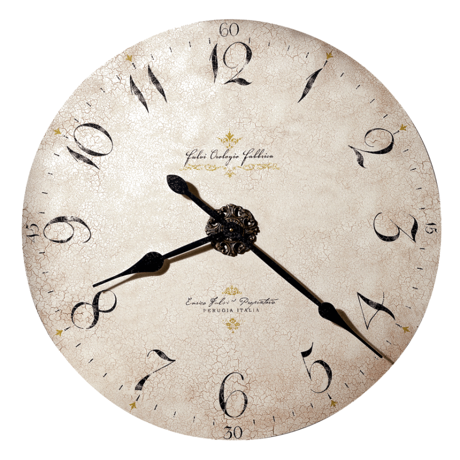 Enrico Fulvi Wall Clock : furniture