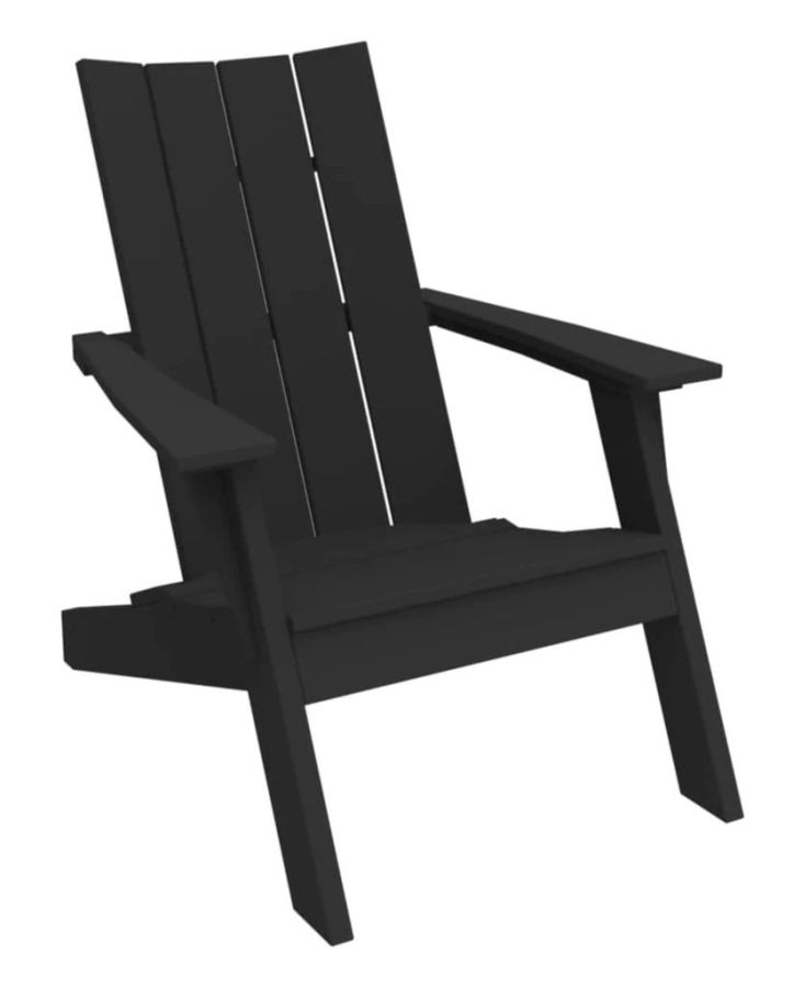 MAD Adirondack Chair Black : outdoor-patio