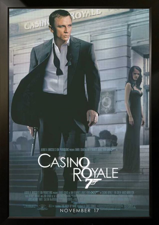 Casino Royale Movie Poster : furniture