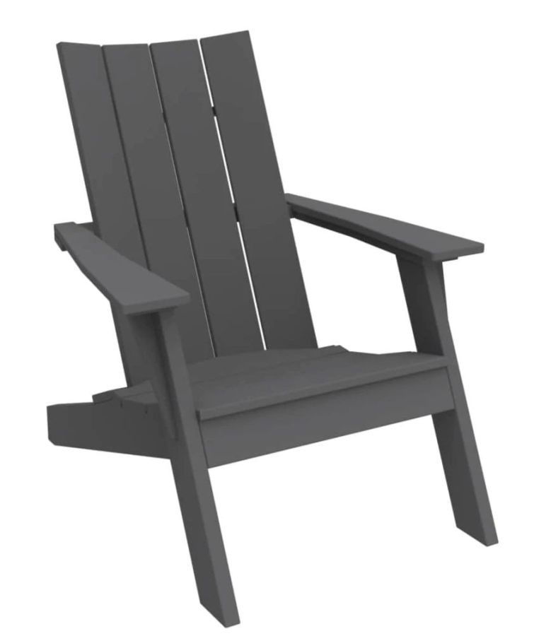 MAD Adirondack Chair Charcoal : outdoor-patio