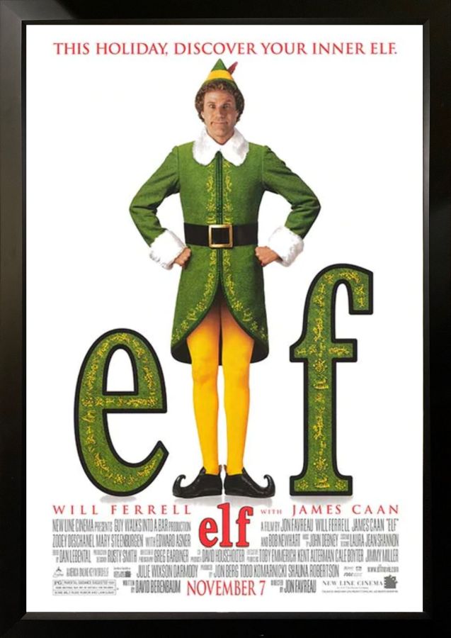 Elf Movie Poster : furniture