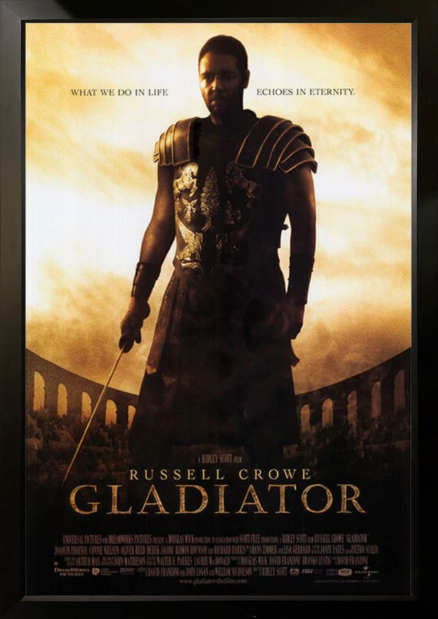 Gladiator Movie Poster : furniture