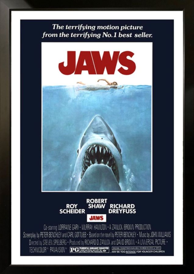 Jaws Movie Poster : furniture