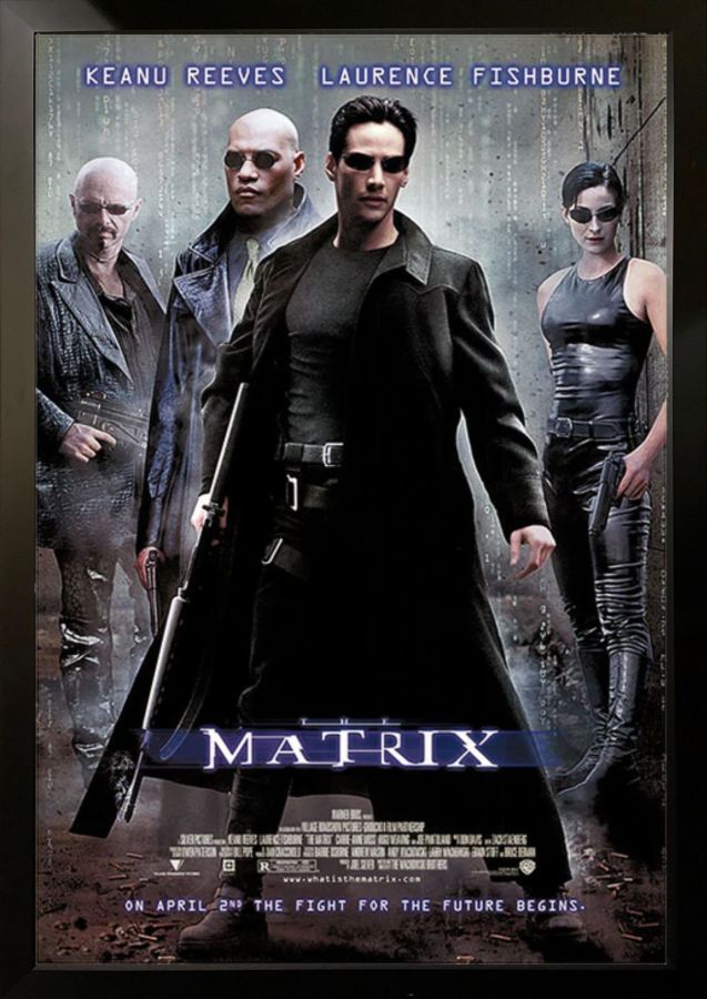 The Matrix Movie Poster : furniture