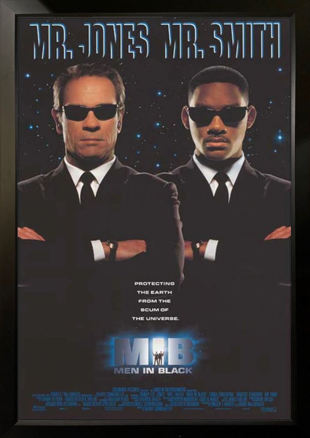 Men In Black Movie Poster : furniture