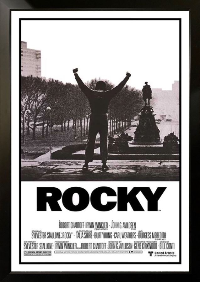 Rocky Movie Poster : furniture